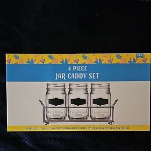 4 Piece Jar Caddy Set